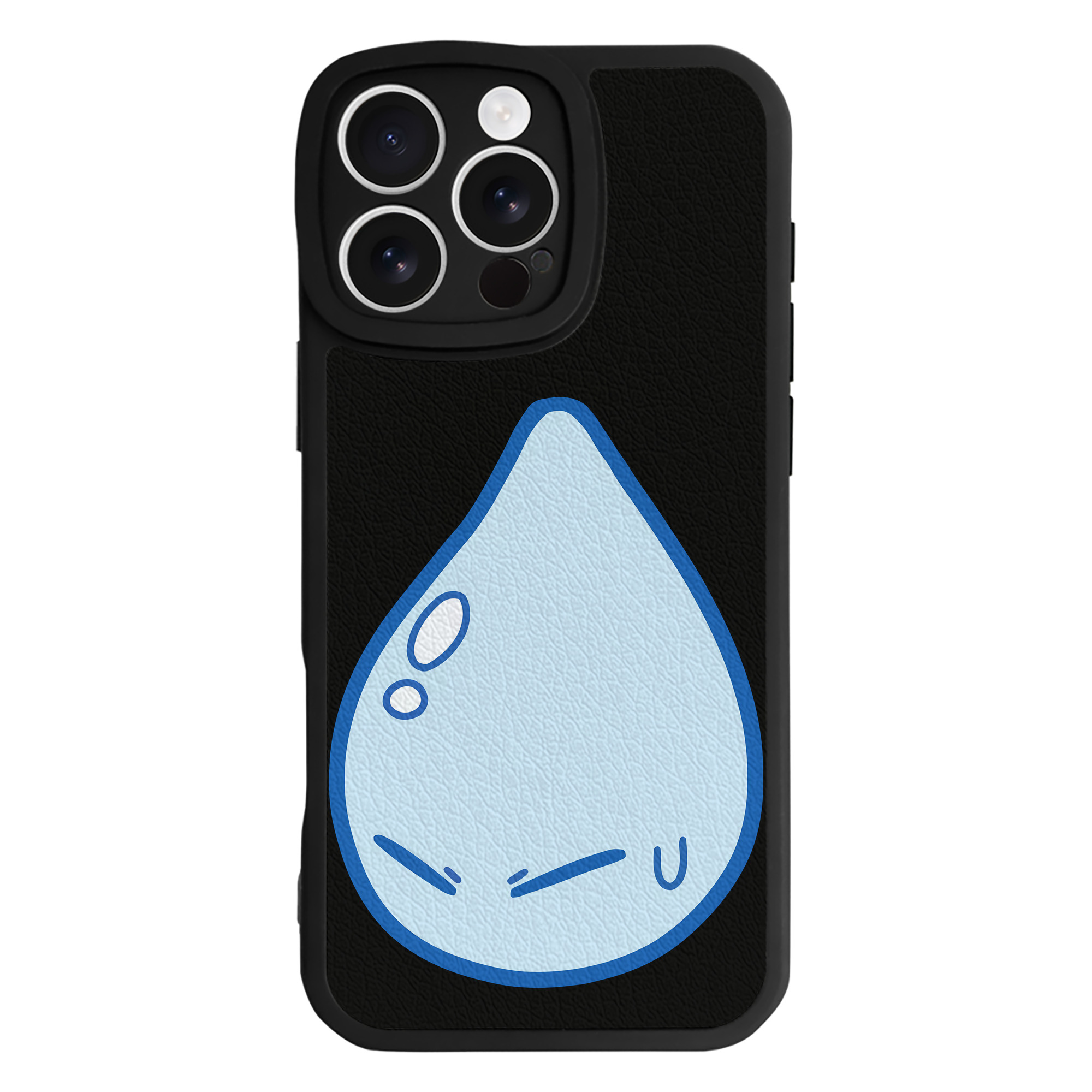 （画像用） 転スラ Regarding Reincarnated to Slime 【iPhone 16シリーズ対応】シリコンスマホケース（レザー調） 材質：シリコン